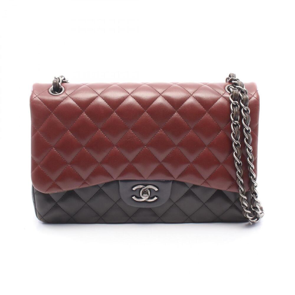 Chanel Large Matelassé 30 Tricolor Double Flap Shoulder Bag/Handbag, Lambskin...